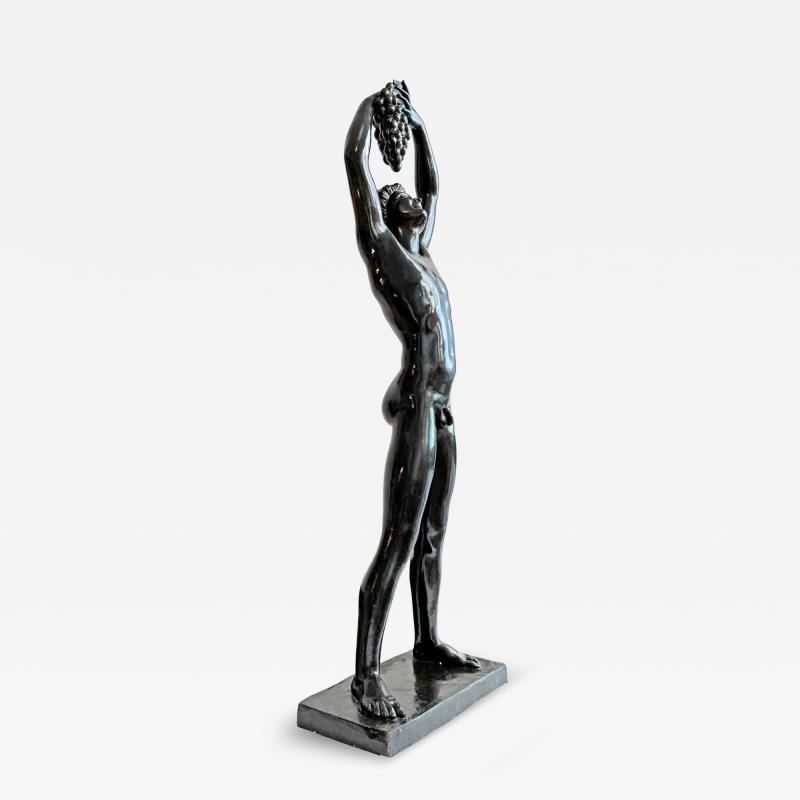 Jaume Otero Art Deco Erotic Male Nude Bronze Sculpture Gay Interest