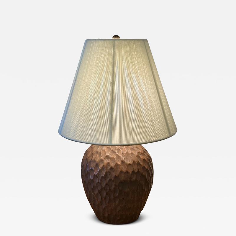 Jean Besnard Opaque Maroon Martel e Table Lamp