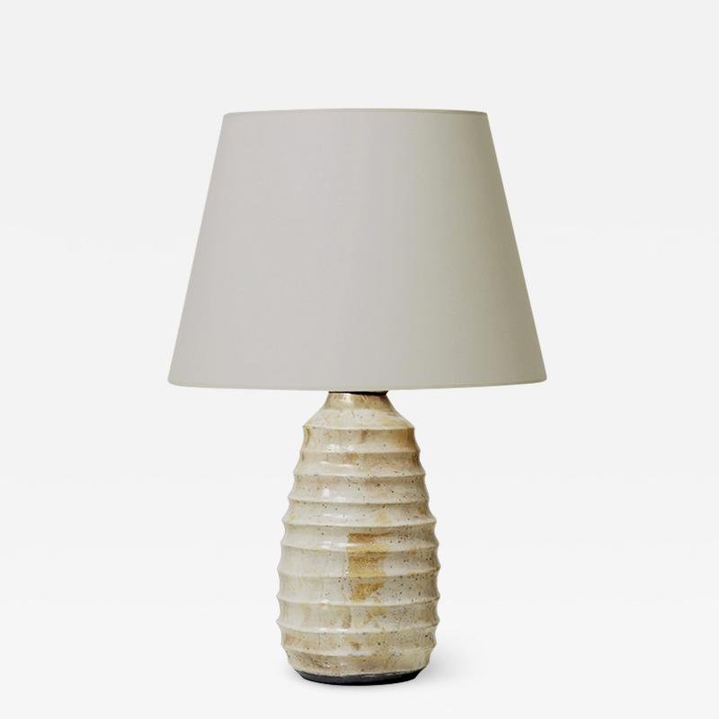 Jean Besnard Shell form design table lamp by Jean Besnard