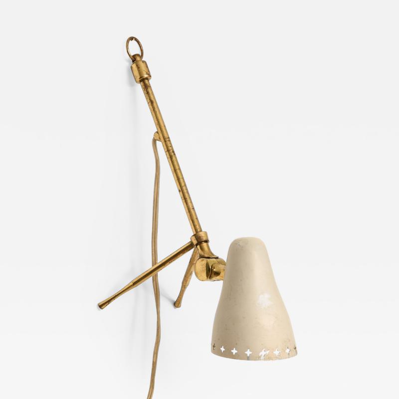 Jean Boris Lacroix Table Wall Lamp Produced by Falkenbergs Belysning