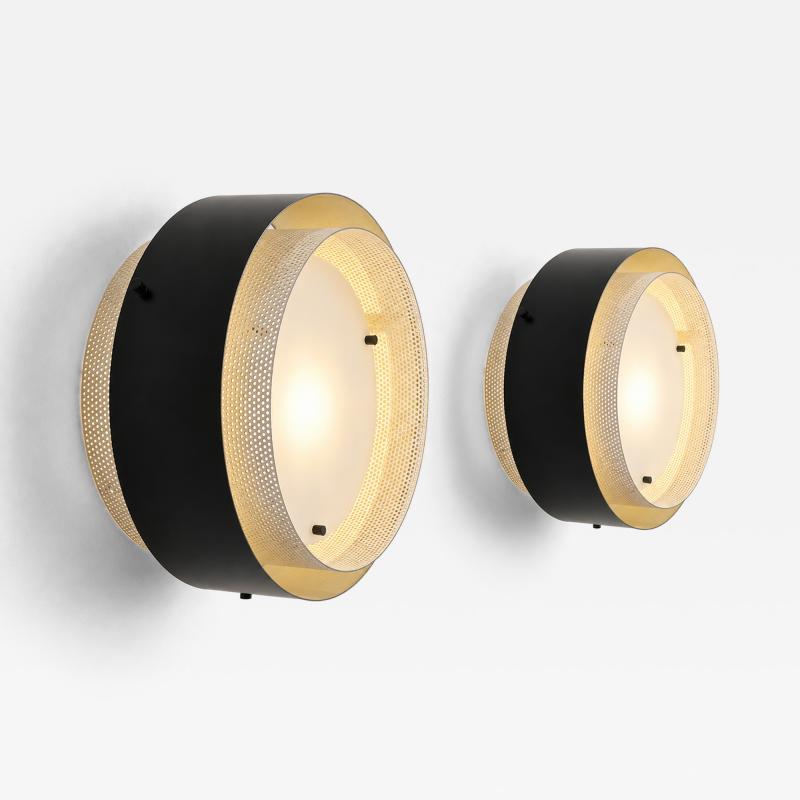 Jean Boris Lacroix Wall sconces by Jean Boris Lacroix Ed Jacques Biny Luminalite France 1959