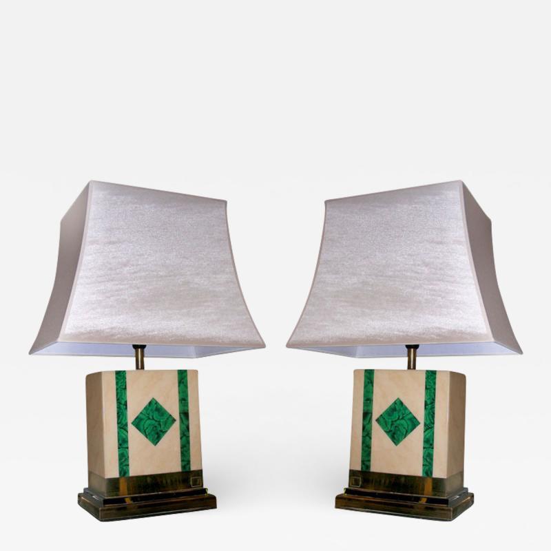 Jean Claude Mahey Two 1970s Lamps Signed by Jean Claude Mahey