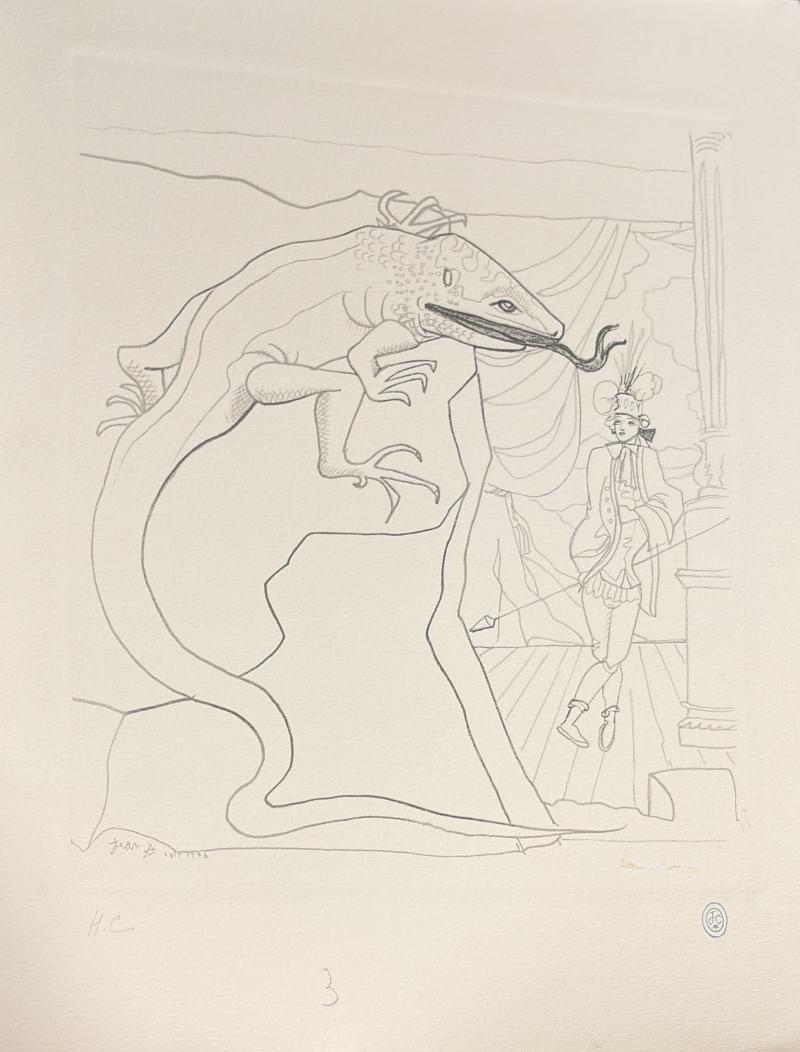 Jean Cocteau Le L zard et Le Page