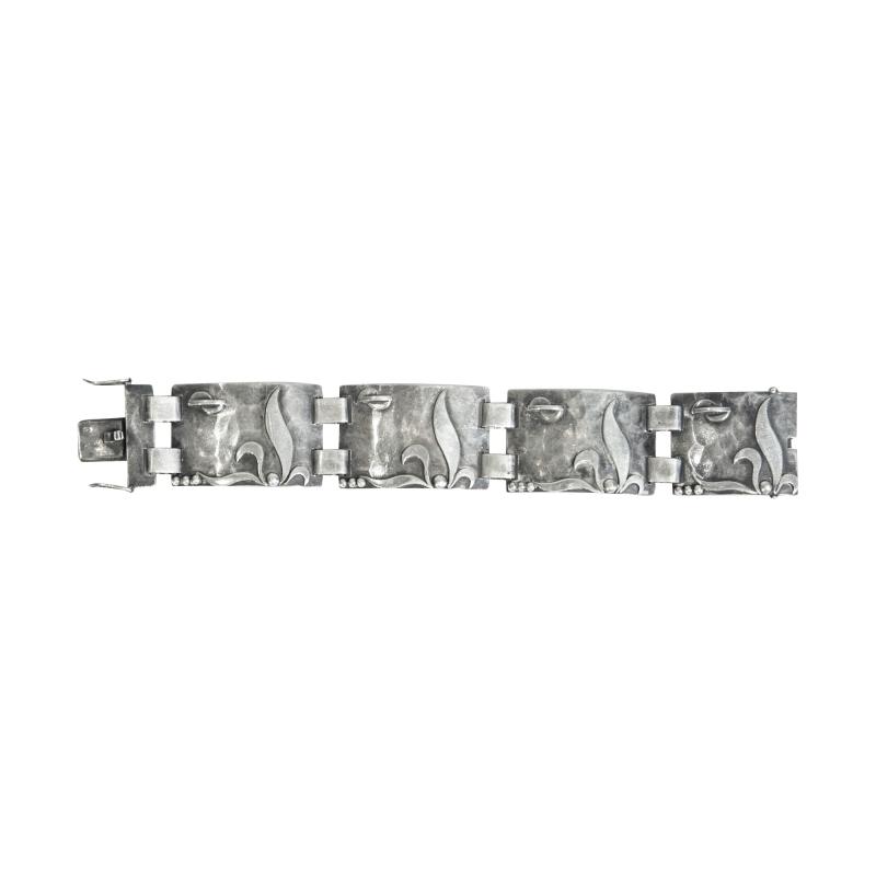 Jean Despres Silver bracelet by Jean Despr s