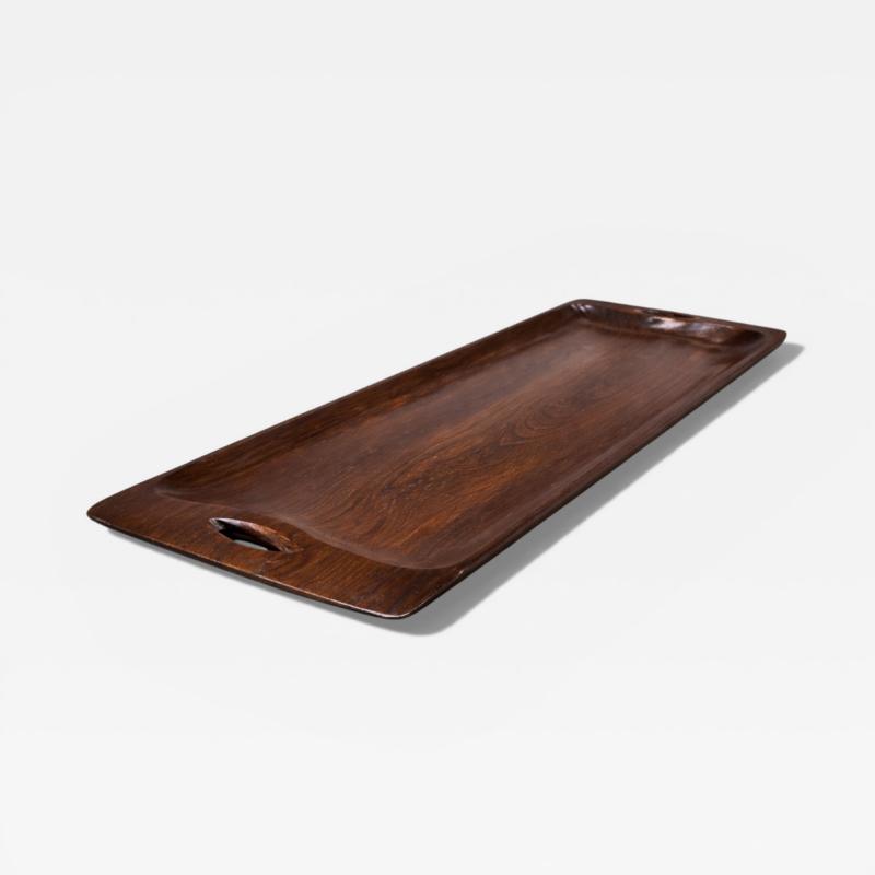 Jean Gillon Brazilian Mid Century Modern Tray in Rosewood Jean Gillon 1960s