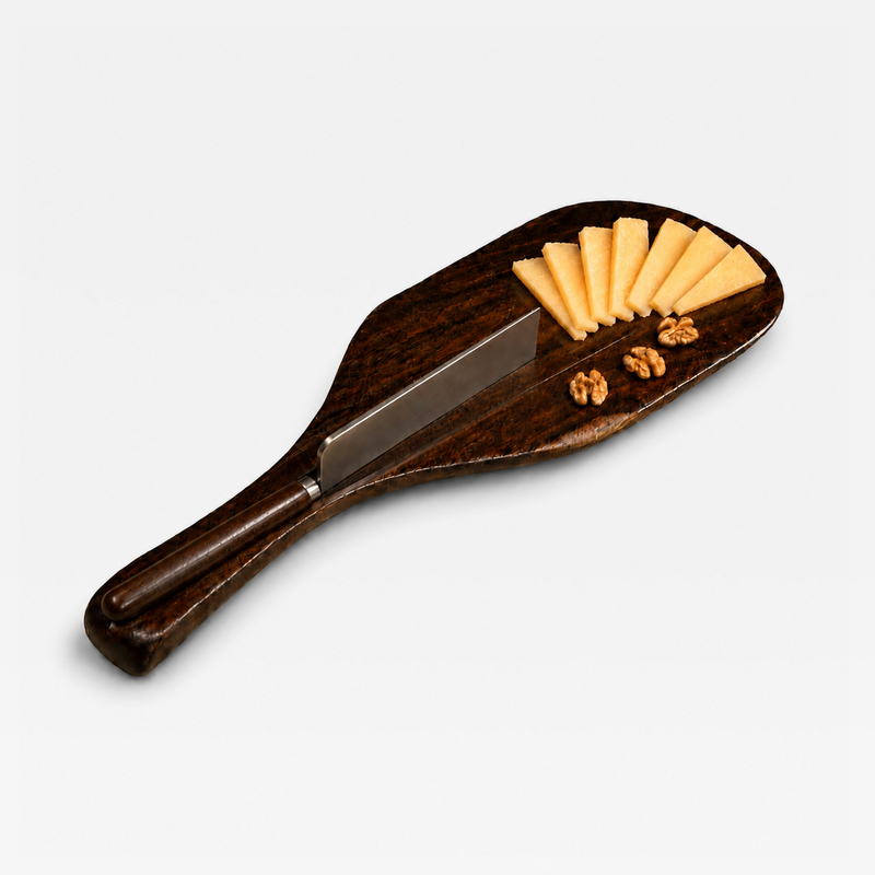 Jean Gillon Brazilian Modern Charcuterie Platter in Rosewood Attributed to Jean Gillon