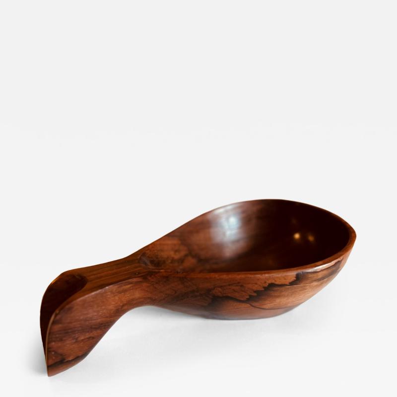Jean Gillon Jacaranda Wood Handled Bowl