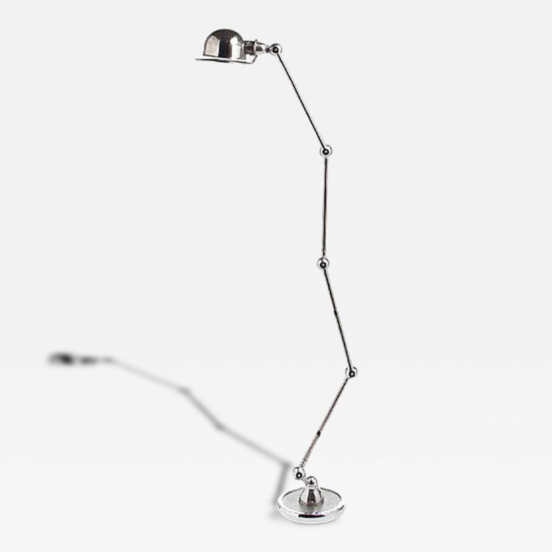 Jean Louis Domecq Articulated Chrome Floor Lamp Jean Louis Domecq Jielde Lyon