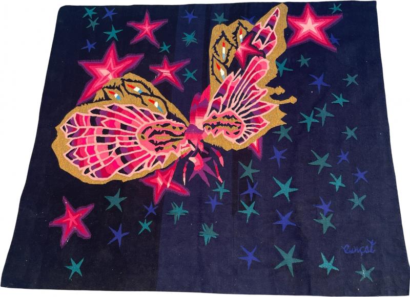 Jean Lurcat Jean Lurc at 1950s hand made tapestry by Jean Lurcat
