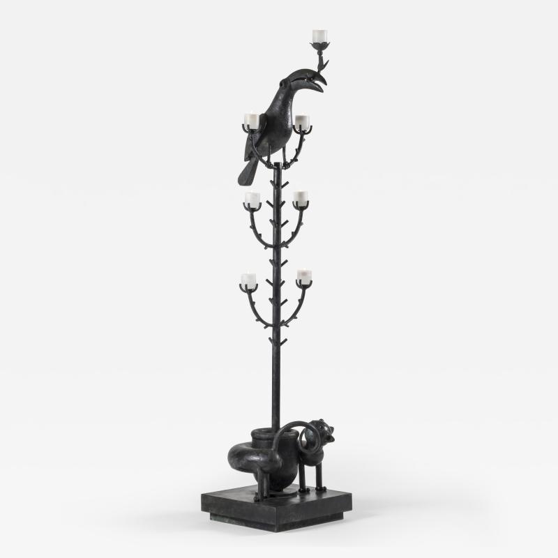 Jean Marie Fiori Tall Candelabra