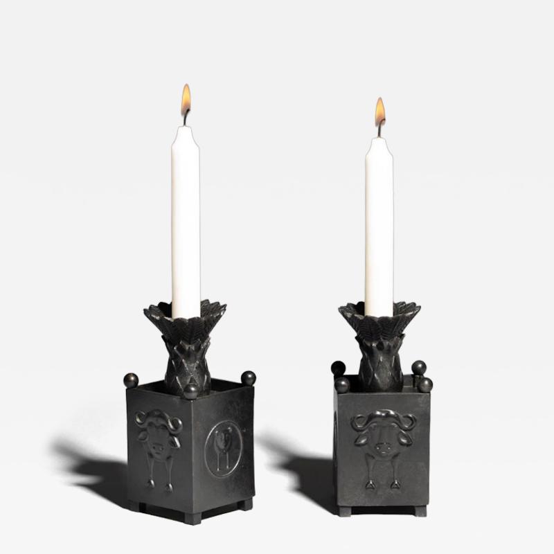 Jean Marie Fiori Tuileries Pair of Candelsticks 2022