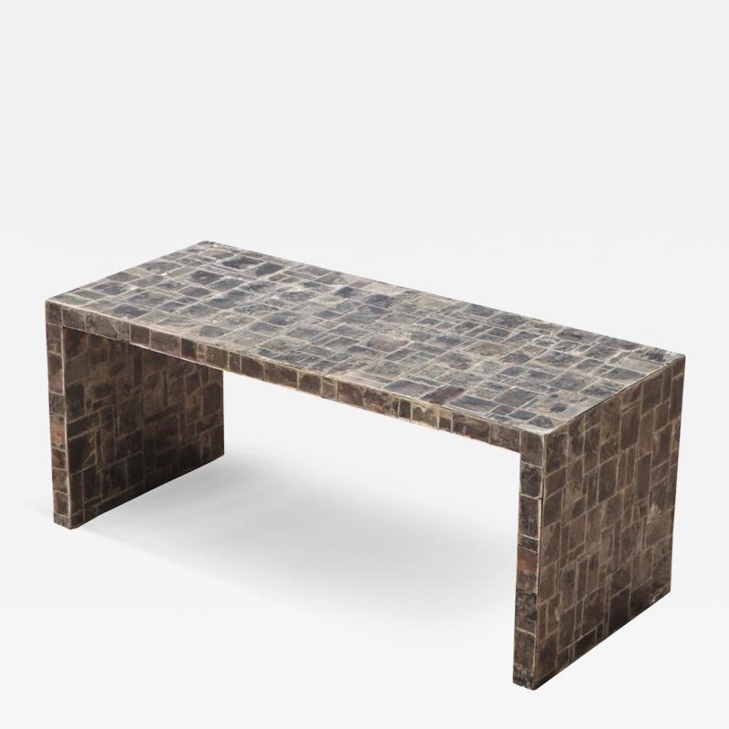 Jean Michel Frank A mica marquetry coffee table in the manner of Jean Michel Frank 
