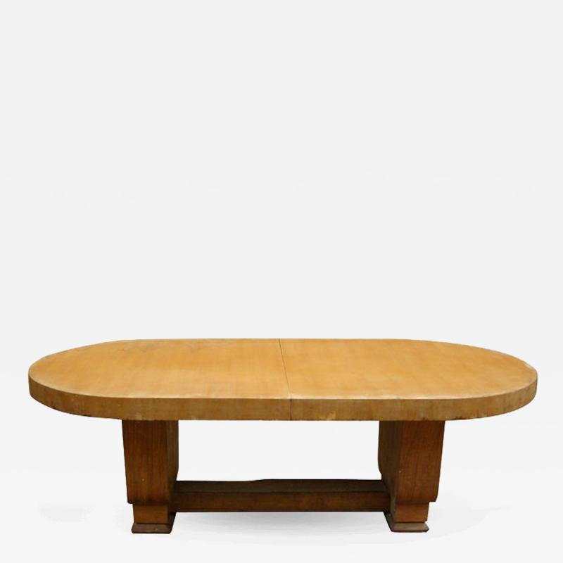 Jean Pascaud Large French Art Deco Table by Jean Pascaud