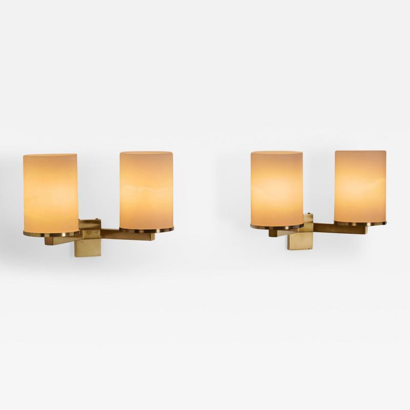 Jean Perzel Model No 1142 Wall Lights by Atelier Jean Perzel France 20th Century