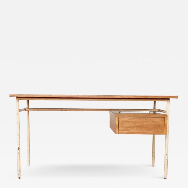 Jean Prouv FRENCH TUBULAR DESK FROM UNIVERSITY DANTONY