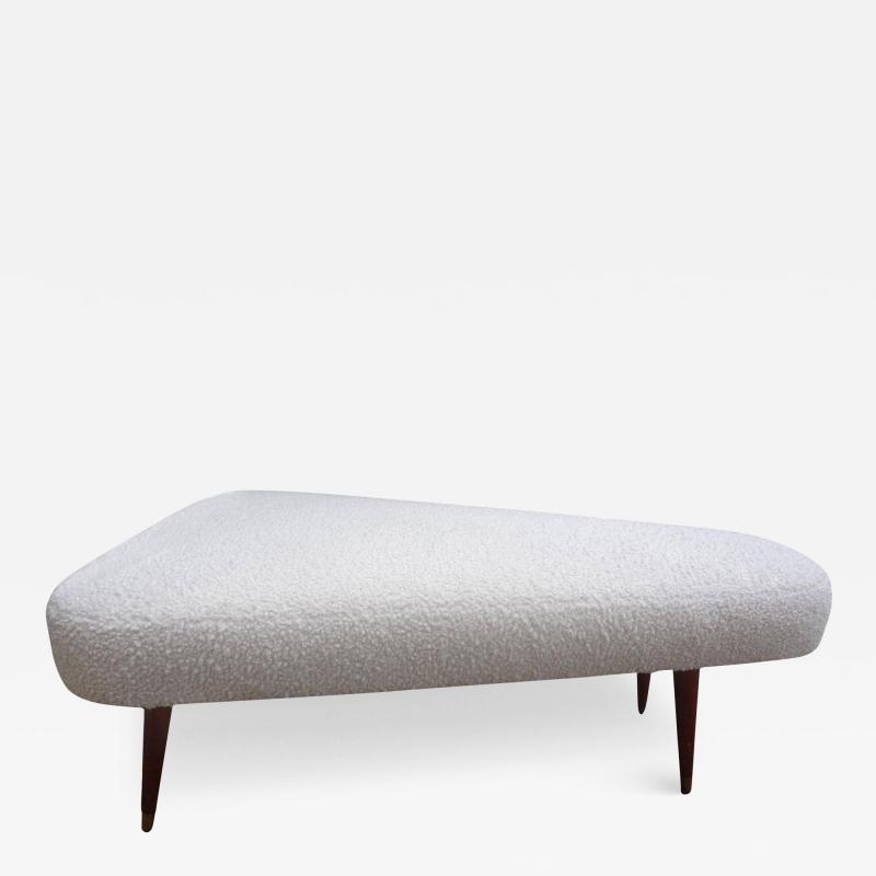 Jean Prouv French Mid Century Modern Andr Arbus Style Triangular Bench