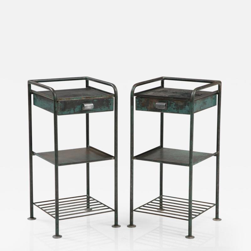 Jean Prouv Pair of Nightstands by Jean Prouv France c 1935 1936