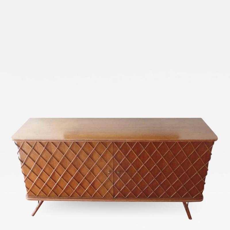 Jean Roy re French Mid Century Modern Croissilon Sideboard Credenza by Jean Royere 1940