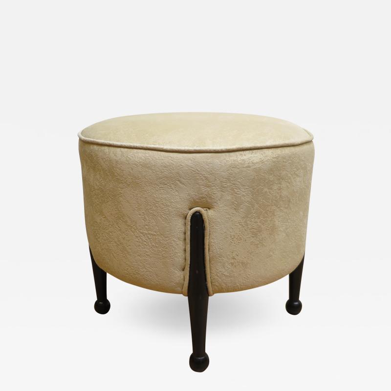 Jean Roy re Vintage Stool in the Style of Jean Royere