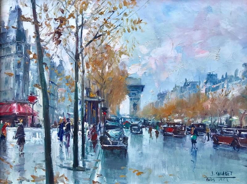 Jean Salabet View of Arc de Triomphe 