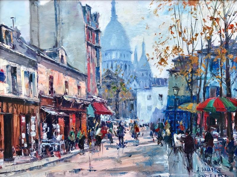 Jean Salabet View of Sacre Coeur 