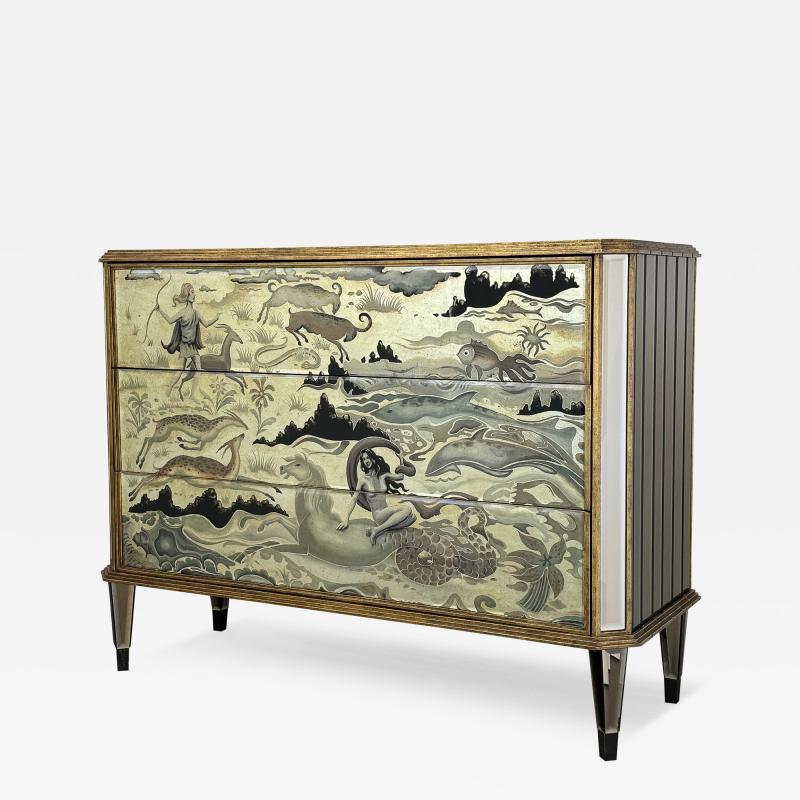 Jean de Merry Diana Art Deco Cabinet by Jean de Merry