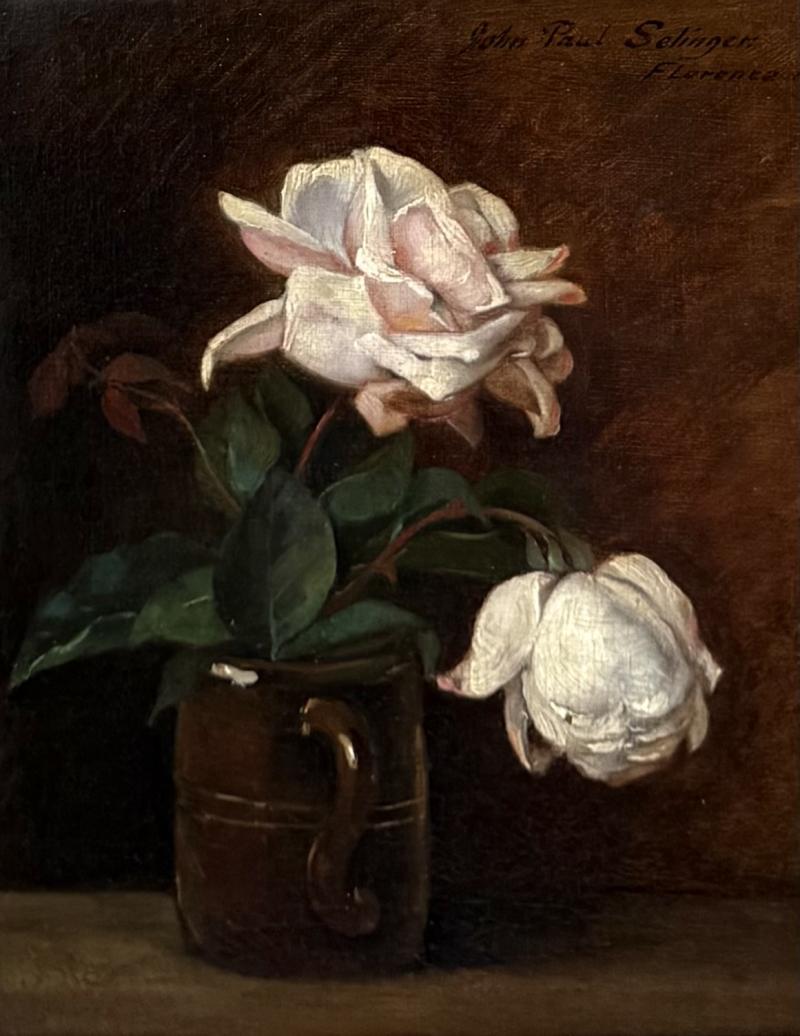 Jean or John Paul Selinger Still Life with Roses 