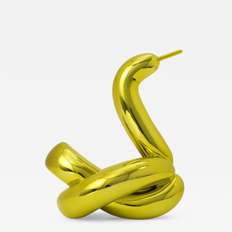 Jeff Koons Yellow Swan