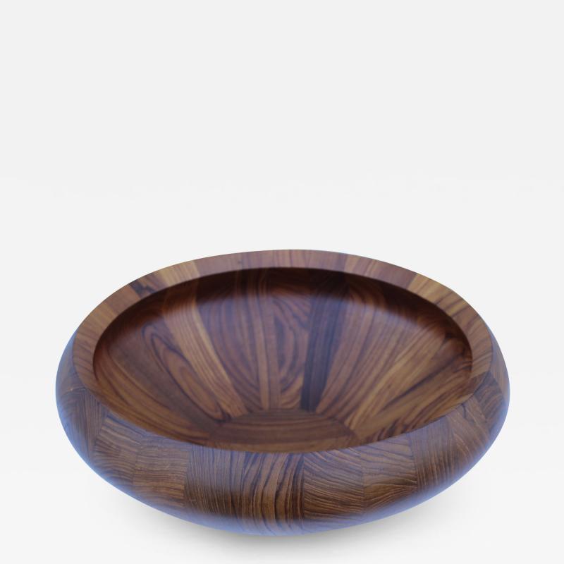 Jens Quistgaard 1960s Jens Quistgaard For Dansk Large Teak Salad Bowl