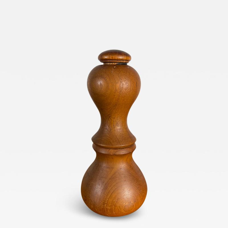 Jens Quistgaard Jens Quistgaard Teak Hourglass Pepper Mill and salt shaker by Dansk Designs