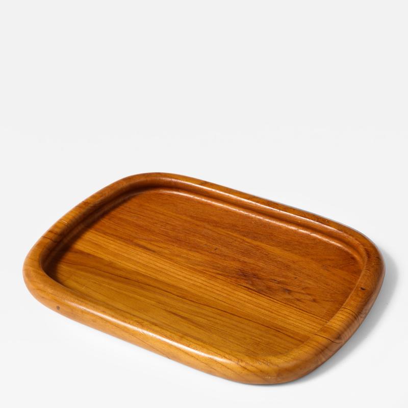 Jens Quistgaard Oval Teak Tray be Jens Quistgaard for Dansk