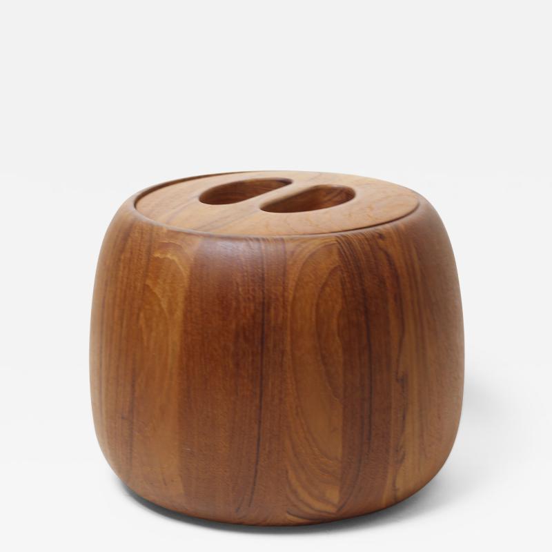 Jens Quistgaard Teak Ice Bucket by Jens Quistgaard for Dansk Thailand 1960 Thailand