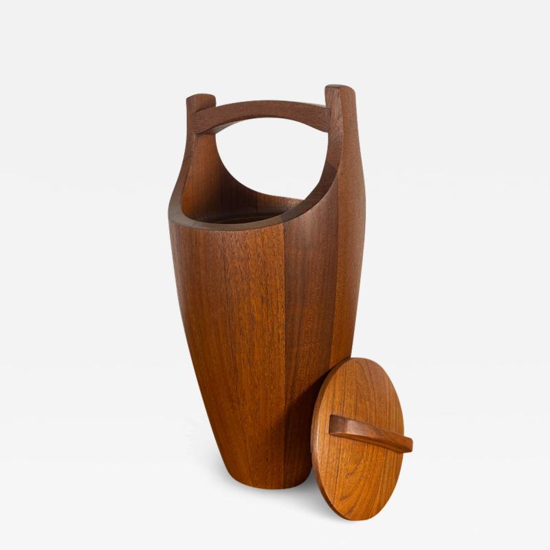 Jens Quistgaard Vintage Dansk Designs by Jens Quistgaard Teak Wood Ice Bucket 810 Denmark