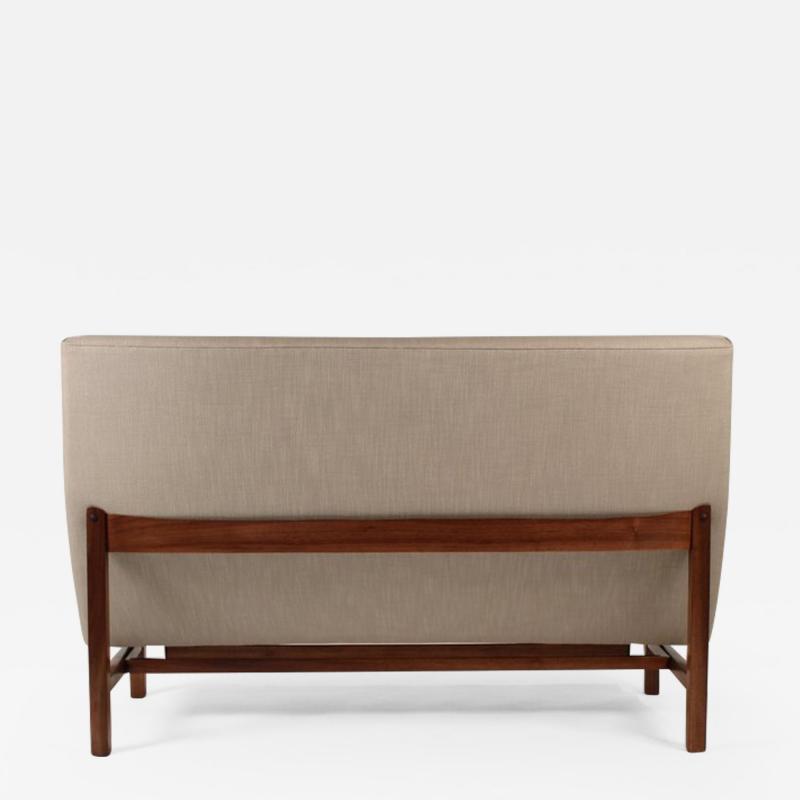 Jens Risom JENS RISOM WALNUT SETTEE