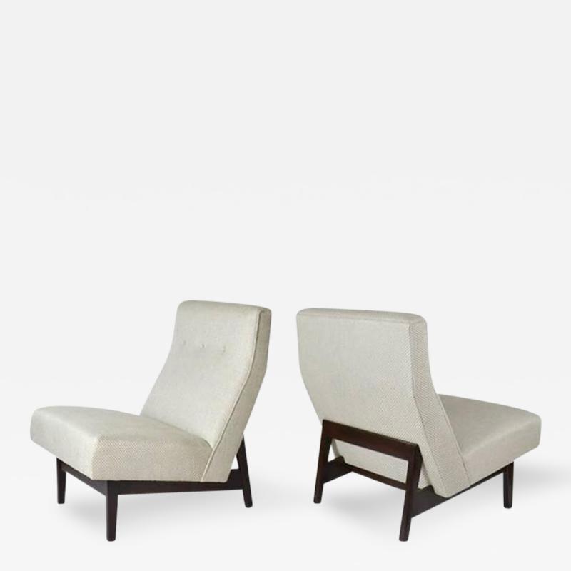 Jens Risom Jens Risom Armless Lounge Chairs