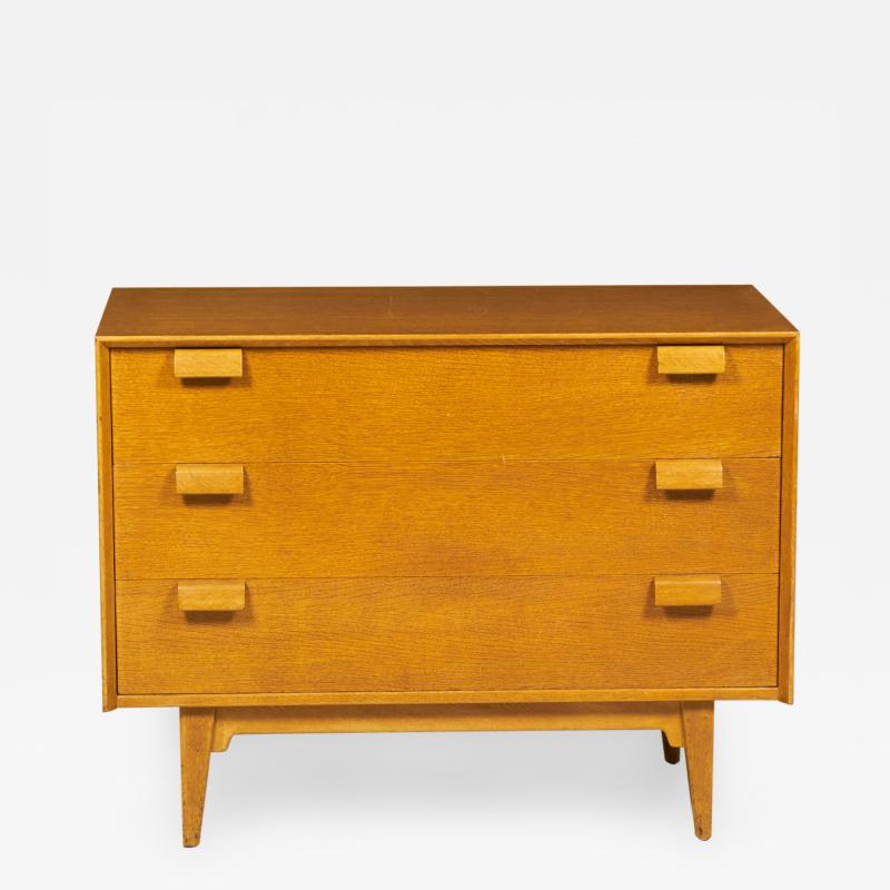 Jens Risom Jens Risom Danish Mid Century Blond Oak 3 Drawer Chests