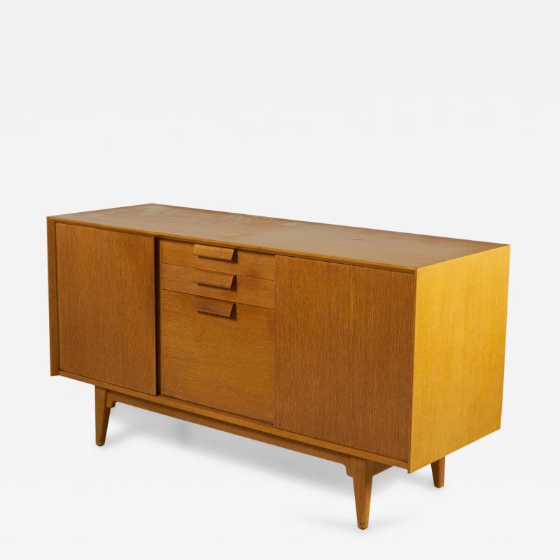 Jens Risom Jens Risom Danish Mid Century Blond Oak Sideboard Server