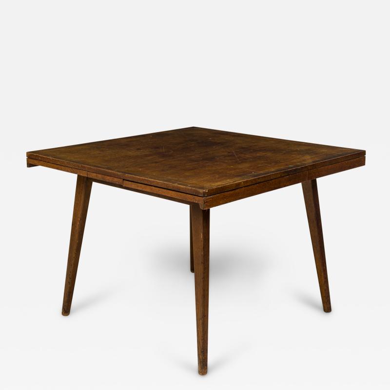 Jens Risom Jens Risom Danish Mid Century Walnut Draw Leaf Dining Table