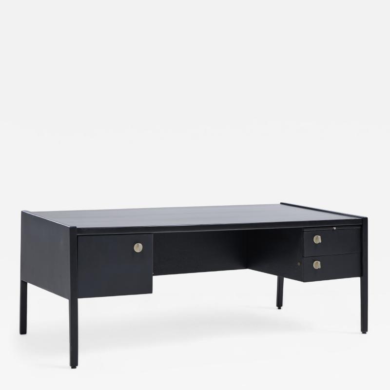 Jens Risom Jens Risom Mid Century Ebonized Walnut Desk
