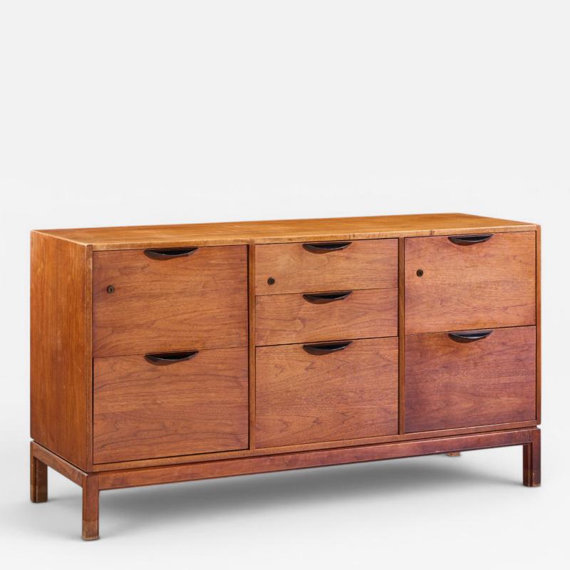 Jens Risom Jens Risom Mid Century Walnut File Credenza