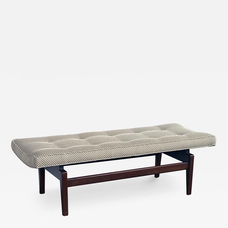 Jens Risom Jens Risom Mid Century Walnut Floating Bench