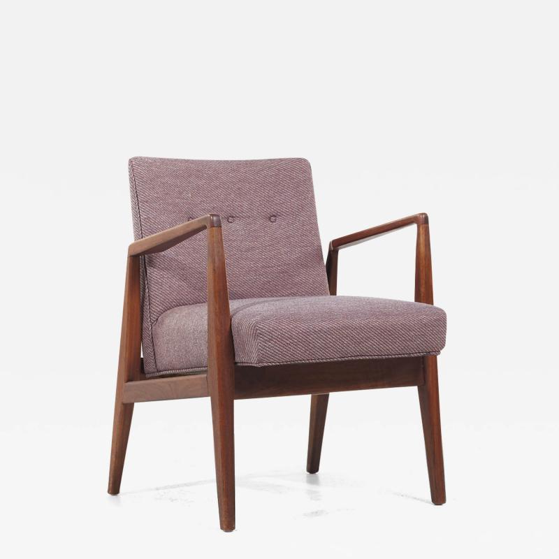 Jens Risom Jens Risom Mid Century Walnut Lounge Chair