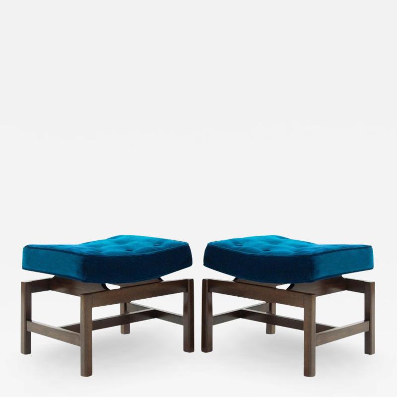 Jens Risom Pair of Footstools by Jens Risom 1950s