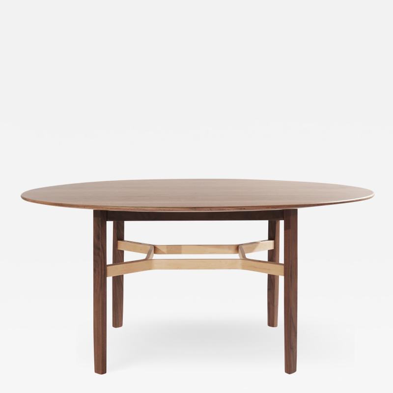 Jens Risom Walnut Games Table by Jens Risom 1950s