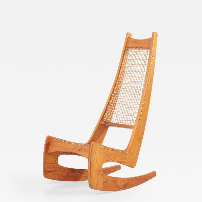 Jeremy Broun Studio Rocking Chair UK 1970s