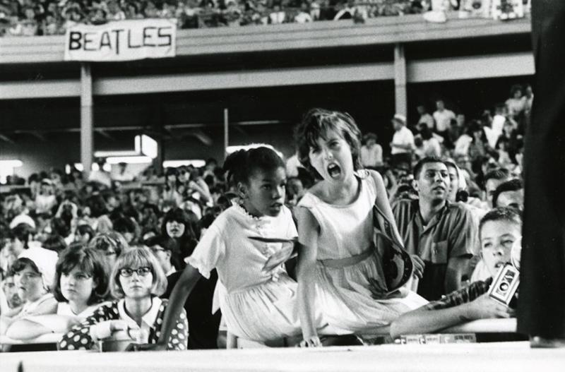 Jerry Schatzberg Beatles Concert Shea Stadium Fans