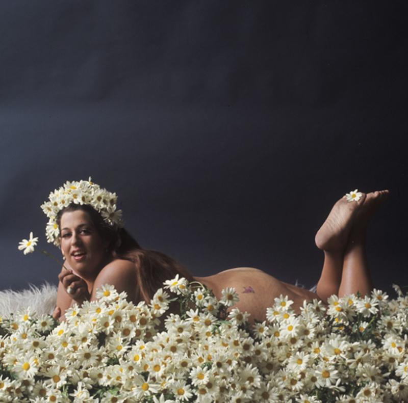 Jerry Schatzberg Mama Cass Bed of Daisies