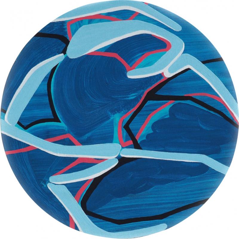 Jessica Snow Terra Incognita Le Pav de France 7 Abstract painting 2019
