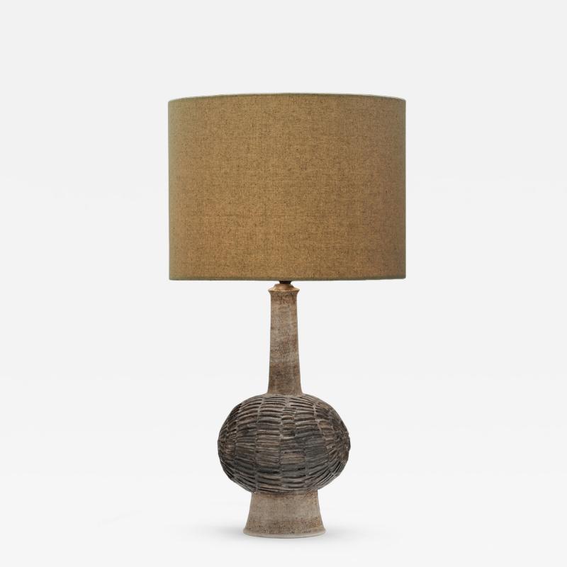 Jette Heller e 812 Table Lamp by Jette Heller e for Axella Keramik Denmark ca 1960s