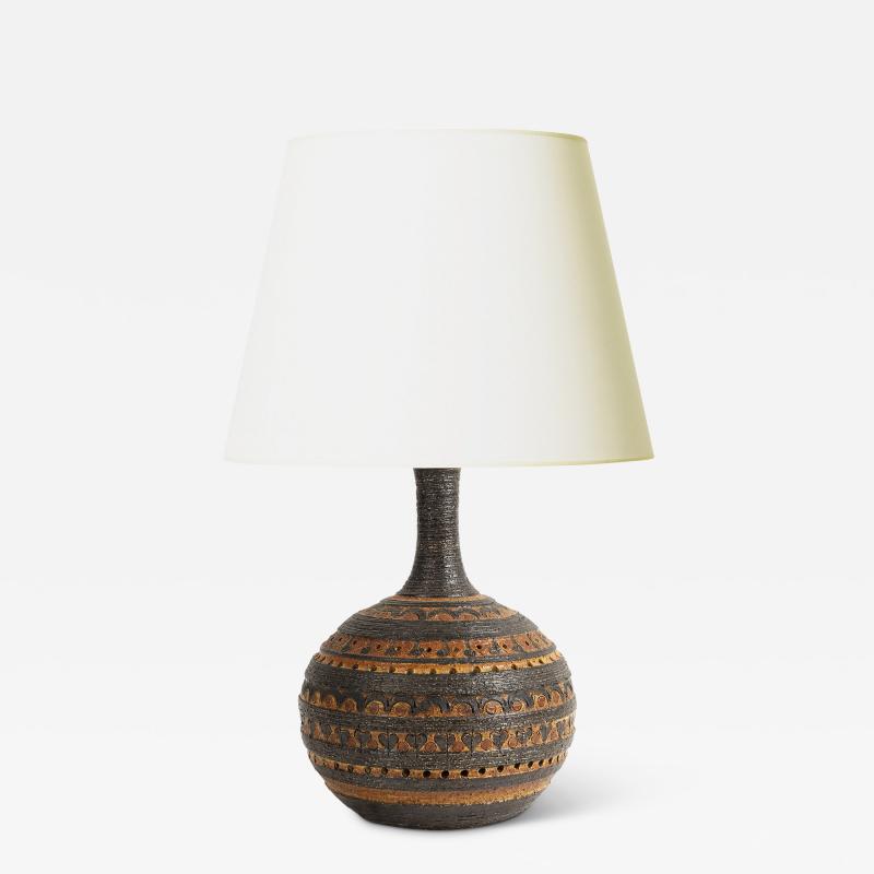 Jette Heller e Patterned Table Lamp by Jette Heller e